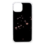 Abstract Rose Gold Glitter Background iPhone 14 TPU UV Print Case Front