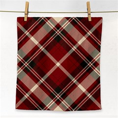 Tartan-scotland-seamless-plaid-pattern-vector-retro-background-fabric-vintage-check-color-square-geo Face Towel by uniart180623