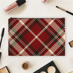 Tartan-scotland-seamless-plaid-pattern-vector-retro-background-fabric-vintage-check-color-square-geo Cosmetic Bag (large) by uniart180623