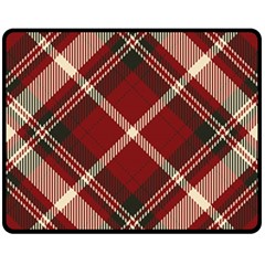 Tartan-scotland-seamless-plaid-pattern-vector-retro-background-fabric-vintage-check-color-square-geo Fleece Blanket (medium) by uniart180623