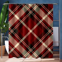 Tartan-scotland-seamless-plaid-pattern-vector-retro-background-fabric-vintage-check-color-square-geo Shower Curtain 60  X 72  (medium)  by uniart180623