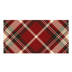 Tartan-scotland-seamless-plaid-pattern-vector-retro-background-fabric-vintage-check-color-square-geo Satin Shawl 45  X 80  by uniart180623