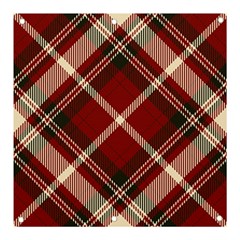 Tartan-scotland-seamless-plaid-pattern-vector-retro-background-fabric-vintage-check-color-square-geo Banner And Sign 3  X 3  by uniart180623