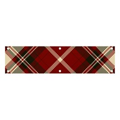 Tartan-scotland-seamless-plaid-pattern-vector-retro-background-fabric-vintage-check-color-square-geo Banner And Sign 4  X 1  by uniart180623