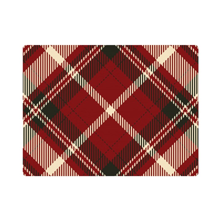 Tartan-scotland-seamless-plaid-pattern-vector-retro-background-fabric-vintage-check-color-square-geo Premium Plush Fleece Blanket (Mini)