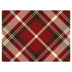 Tartan-scotland-seamless-plaid-pattern-vector-retro-background-fabric-vintage-check-color-square-geo Two Sides Premium Plush Fleece Blanket (extra Small) by uniart180623