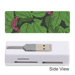 Seamless-pattern-with-hand-drawn-guelder-rose-branches Memory Card Reader (stick) by uniart180623