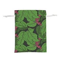 Seamless-pattern-with-hand-drawn-guelder-rose-branches Lightweight Drawstring Pouch (l) by uniart180623