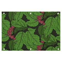 Seamless-pattern-with-hand-drawn-guelder-rose-branches Banner And Sign 6  X 4  by uniart180623