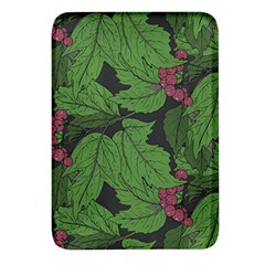 Seamless-pattern-with-hand-drawn-guelder-rose-branches Rectangular Glass Fridge Magnet (4 Pack) by uniart180623