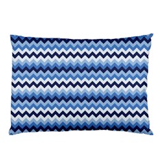 Zigzag-pattern-seamless-zig-zag-background-color Pillow Case by uniart180623