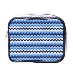 Zigzag-pattern-seamless-zig-zag-background-color Mini Toiletries Bag (one Side) by uniart180623