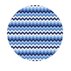 Zigzag-pattern-seamless-zig-zag-background-color Mini Round Pill Box (pack Of 5) by uniart180623