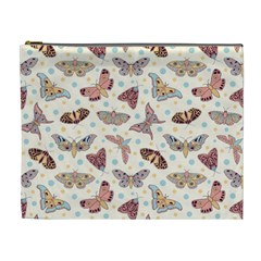 Pattern-with-butterflies-moths Cosmetic Bag (XL)