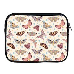 Pattern-with-butterflies-moths Apple iPad 2/3/4 Zipper Cases