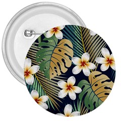 Seamless-pattern-with-tropical-strelitzia-flowers-leaves-exotic-background 3  Buttons by uniart180623