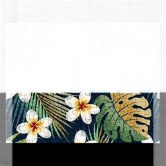 Seamless-pattern-with-tropical-strelitzia-flowers-leaves-exotic-background Rectangular Jigsaw Puzzl by uniart180623