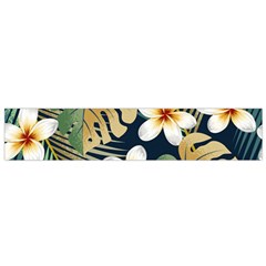 Seamless-pattern-with-tropical-strelitzia-flowers-leaves-exotic-background Small Premium Plush Fleece Scarf by uniart180623