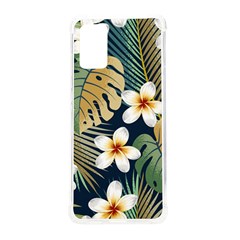 Seamless-pattern-with-tropical-strelitzia-flowers-leaves-exotic-background Samsung Galaxy S20plus 6 7 Inch Tpu Uv Case by uniart180623