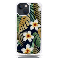 Seamless-pattern-with-tropical-strelitzia-flowers-leaves-exotic-background Iphone 13 Mini Tpu Uv Print Case