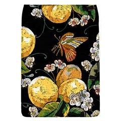 Embroidery-blossoming-lemons-butterfly-seamless-pattern Removable Flap Cover (s)