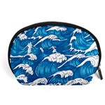 Storm-waves-seamless-pattern-raging-ocean-water-sea-wave-vintage-japanese-storms-print-illustration- Accessory Pouch (Large) Front