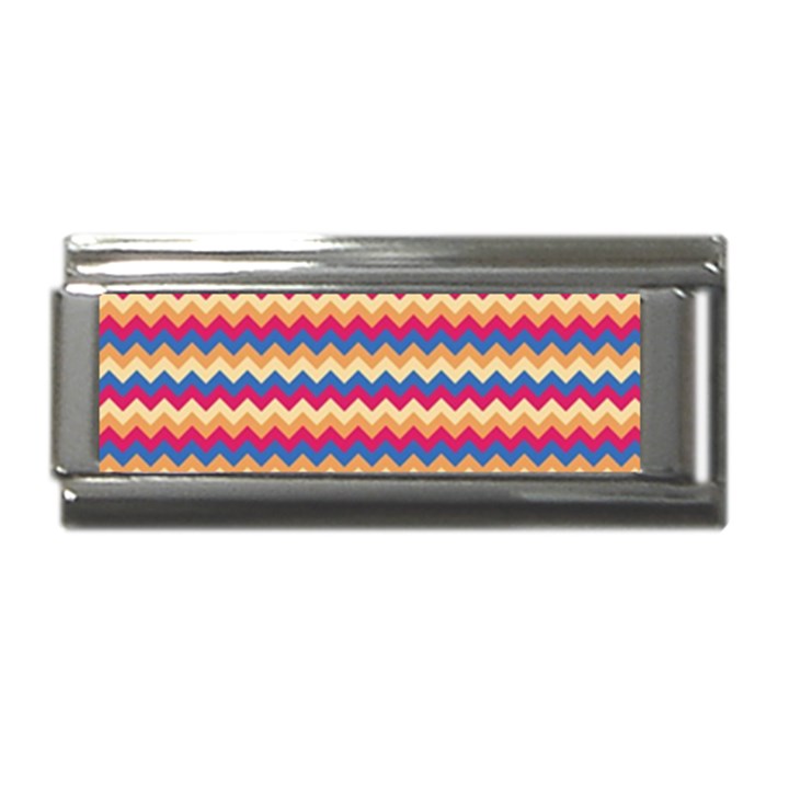 Zigzag-pattern-seamless-zig-zag-background-color Superlink Italian Charm (9mm)