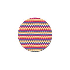 Zigzag-pattern-seamless-zig-zag-background-color Golf Ball Marker (4 Pack) by uniart180623