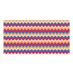 Zigzag-pattern-seamless-zig-zag-background-color Satin Shawl 45  X 80  by uniart180623