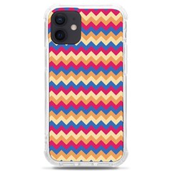 Zigzag-pattern-seamless-zig-zag-background-color Iphone 12 Mini Tpu Uv Print Case	 by uniart180623