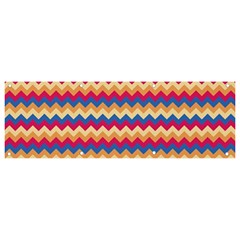 Zigzag-pattern-seamless-zig-zag-background-color Banner And Sign 9  X 3  by uniart180623