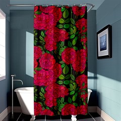 Seamless-pattern-with-colorful-bush-roses Shower Curtain 36  X 72  (stall)  by uniart180623