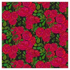 Seamless-pattern-with-colorful-bush-roses Lightweight Scarf  by uniart180623