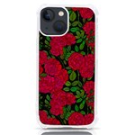 Seamless-pattern-with-colorful-bush-roses iPhone 13 mini TPU UV Print Case Front