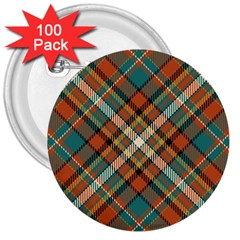 Tartan-scotland-seamless-plaid-pattern-vector-retro-background-fabric-vintage-check-color-square-geo 3  Buttons (100 Pack)  by uniart180623