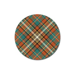 Tartan-scotland-seamless-plaid-pattern-vector-retro-background-fabric-vintage-check-color-square-geo Magnet 3  (round) by uniart180623