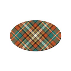 Tartan-scotland-seamless-plaid-pattern-vector-retro-background-fabric-vintage-check-color-square-geo Sticker Oval (100 Pack) by uniart180623