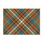 Tartan-scotland-seamless-plaid-pattern-vector-retro-background-fabric-vintage-check-color-square-geo Sticker A4 (100 pack) Front