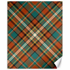 Tartan-scotland-seamless-plaid-pattern-vector-retro-background-fabric-vintage-check-color-square-geo Canvas 16  X 20  by uniart180623