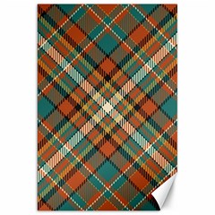 Tartan-scotland-seamless-plaid-pattern-vector-retro-background-fabric-vintage-check-color-square-geo Canvas 20  X 30  by uniart180623