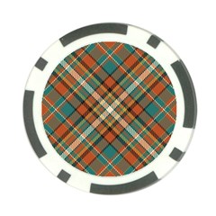 Tartan-scotland-seamless-plaid-pattern-vector-retro-background-fabric-vintage-check-color-square-geo Poker Chip Card Guard (10 Pack) by uniart180623