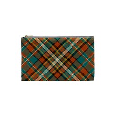 Tartan-scotland-seamless-plaid-pattern-vector-retro-background-fabric-vintage-check-color-square-geo Cosmetic Bag (small) by uniart180623