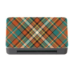 Tartan-scotland-seamless-plaid-pattern-vector-retro-background-fabric-vintage-check-color-square-geo Memory Card Reader With Cf by uniart180623