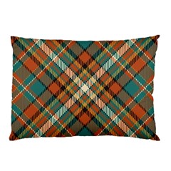 Tartan-scotland-seamless-plaid-pattern-vector-retro-background-fabric-vintage-check-color-square-geo Pillow Case (two Sides) by uniart180623