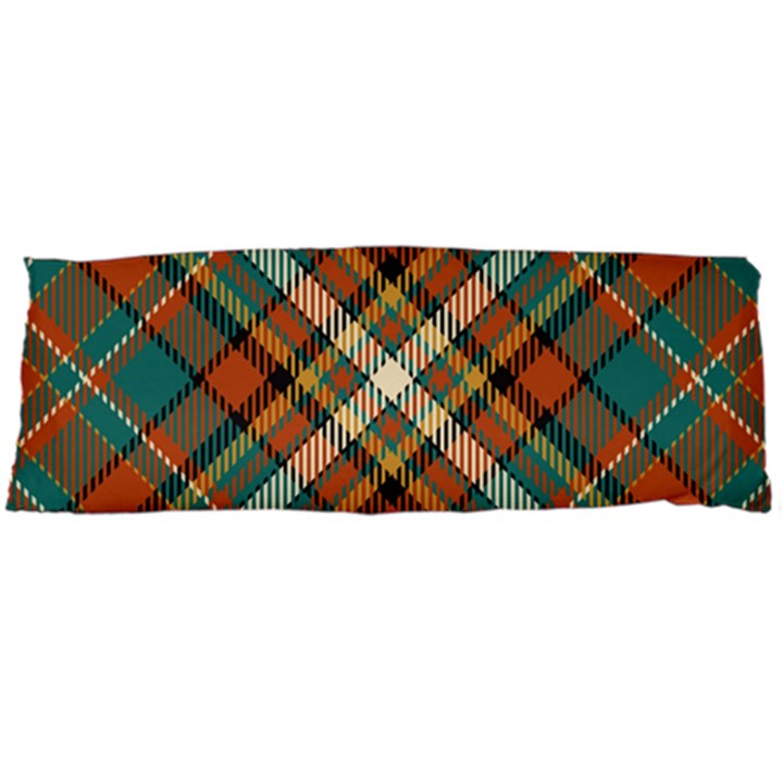 Tartan-scotland-seamless-plaid-pattern-vector-retro-background-fabric-vintage-check-color-square-geo Body Pillow Case Dakimakura (Two Sides)