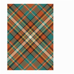 Tartan-scotland-seamless-plaid-pattern-vector-retro-background-fabric-vintage-check-color-square-geo Small Garden Flag (two Sides) by uniart180623