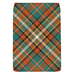 Tartan-scotland-seamless-plaid-pattern-vector-retro-background-fabric-vintage-check-color-square-geo Removable Flap Cover (l) by uniart180623