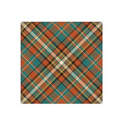 Tartan-scotland-seamless-plaid-pattern-vector-retro-background-fabric-vintage-check-color-square-geo Satin Bandana Scarf 22  X 22  by uniart180623