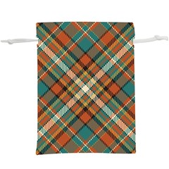 Tartan-scotland-seamless-plaid-pattern-vector-retro-background-fabric-vintage-check-color-square-geo Lightweight Drawstring Pouch (xl) by uniart180623