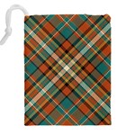 Tartan-scotland-seamless-plaid-pattern-vector-retro-background-fabric-vintage-check-color-square-geo Drawstring Pouch (5XL) Back